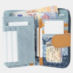 Cartera De Mujer Lois Arcadia En Poliéster-Lona-Denim-Polipiel -Almacenamiento De Viaje azul sku 16654572 15080894 xxl