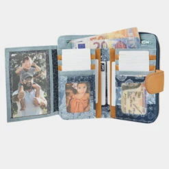 Cartera De Mujer Lois Arcadia En Poliéster-Lona-Denim-Polipiel -Almacenamiento De Viaje azul sku 16654572 15100130 xxl