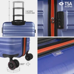 Maleta 60Cm -Almacenamiento De Viaje azul sku 16666414 17290659 xxl