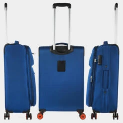 Juego De Maletas 50/60/70Cm Jaslen Colchester -Almacenamiento De Viaje azulon sku 16667215 07080685 xxl