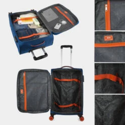 Juego De Maletas 50/60/70Cm Jaslen Colchester -Almacenamiento De Viaje azulon sku 16667215 07090915 xxl