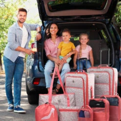 Juego De Equipaje 8Pz Modelo Solite Itaca Solite -Almacenamiento De Viaje beige coral sku 16493268 50280115 xxl