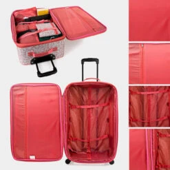 Juego De Equipaje 8Pz Modelo Solite Itaca Solite -Almacenamiento De Viaje beige coral sku 16493268 50290352 xxl