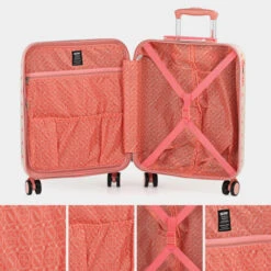 Maletas Mediana Polka Dots Rigida/Blanda Con Capacidad De 0 L 15 Maletas Mediana Polka Dots Rigida/Blanda Con Capacidad De 0 L -Almacenamiento De Viaje beige sku 16041804 19480970 xxl