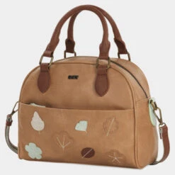 Bolso Con Bandolera De Mujer/Hombre Skpat Leaves En Polipiel