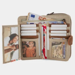 Cartera De Mujer Skpat Arezzo En Poliéster-Lino-Polipiel -Almacenamiento De Viaje beige sku 16654566 35460568 xxl