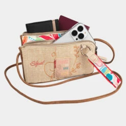 Mini Bolso Bandolera -Almacenamiento De Viaje beige sku 16654567 23280281 xxl