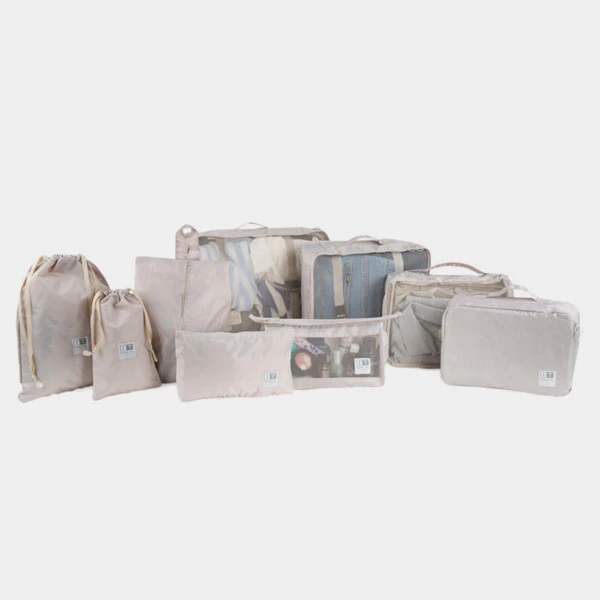 Bolsas Organizadoras 9Pz De Mujer/Hombre Itaca Spey En Poliéster 3 Bolsas Organizadoras 9Pz De Mujer/Hombre Itaca Spey En Poliéster