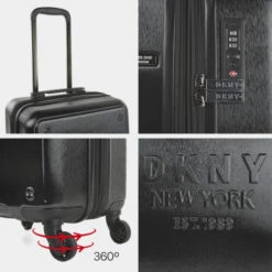 Dkny-904 Maleta Cabina New Yorker Dkny Dkny-904 New Yorker -Almacenamiento De Viaje black metallic sku 16663524 05280244 xxl
