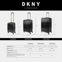 Dkny-904 Maleta 60Cm New Yorker 26 Dkny-904 Maleta 60Cm New Yorker -Almacenamiento De Viaje black metallic sku 16663528 35070046 xxl