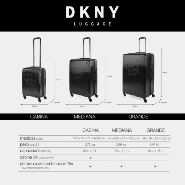 Dkny-904 Maleta 60Cm New Yorker 7 Dkny-904 Maleta 60Cm New Yorker - Imagen 5