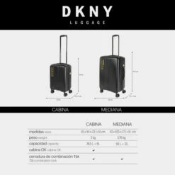 Dkny-413 Maleta Cabina City Block Dkny Dkny-413 City Block -Almacenamiento De Viaje black sku 16663463 56510309 xxl