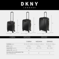 Dkny-641 Maleta 70Cm Six For One -Almacenamiento De Viaje blackgold sku 16663523 54420423 xxl