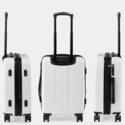 Maleta 70 Cms Grande Skpat Lisboa Rígida En Abs Extensible Con Capacidad De 97L Tsa Integrado -Almacenamiento De Viaje blanco milk sku 16106961 25270328 xxl