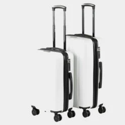 Maletas Mediana Lisboa Rigida Con Capacidad De 65 L -Almacenamiento De Viaje blanco milk sku 16161755 36270582 xxl