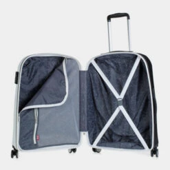 Maleta Mediana Bucarest Rígida Con Capacidad De 60 L 10 Maleta Mediana Bucarest Rígida Con Capacidad De 60 L -Almacenamiento De Viaje blanco negro sku 16042681 12570846 xxl