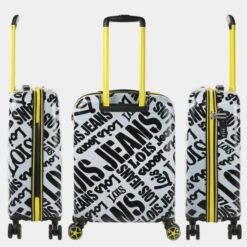 Maleta Cabina Lois Kenner -Almacenamiento De Viaje blanco negro sku 16654436 28110901 xxl