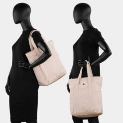 Bolso Tote De Mujer/Hombre Skechers Skechers Ss21 En Lona Algodón Waterproof -Almacenamiento De Viaje blanco palido sku 16065195 06230036 xxl