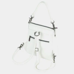 Mochila-Bolso De Mujer/Hombre Cimarron Rethel En Polipiel 11 Mochila-Bolso De Mujer/Hombre Cimarron Rethel En Polipiel -Almacenamiento De Viaje blanco sku 16042359 53460578 xxl