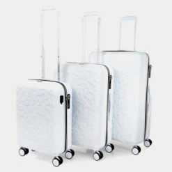 Lois Juego De Maletas (Cabina, Mediana Y Grande) Estocolmo Rígidas De Abs Con Capacidad De 170L -Almacenamiento De Viaje blanco sku 16428099 59120840 xxl