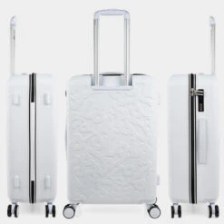 Lois Juego De Maletas (Cabina, Mediana Y Grande) Estocolmo Rígidas De Abs Con Capacidad De 170L -Almacenamiento De Viaje blanco sku 16428099 59140396 xxl