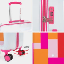 Agatha Ruiz De La Prada Juego De Maletas 50/60Cm Y Neceser -Almacenamiento De Viaje blocks sku 16648165 26140723 xxl