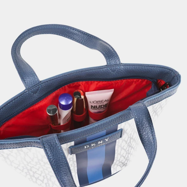 Dkny-636 Mini Tote Signature Stripe 4 Dkny-636 Mini Tote Signature Stripe - Imagen 2