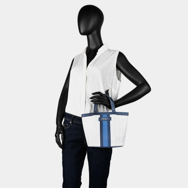Dkny-636 Mini Tote Signature Stripe 5 Dkny-636 Mini Tote Signature Stripe - Imagen 3