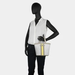 Dkny-636 Mini Tote Signature Stripe 29 Dkny-636 Mini Tote Signature Stripe -Almacenamiento De Viaje brege combo sku 16663512 46460580 xxl