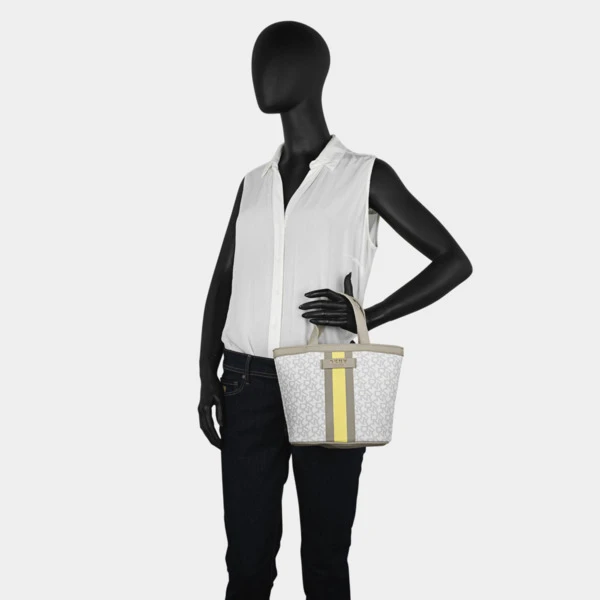 Dkny-636 Mini Tote Signature Stripe 15 Dkny-636 Mini Tote Signature Stripe - Imagen 13