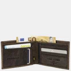 Cartera De Hombre Lois Knight Color En Piel Con Rfid -Almacenamiento De Viaje camel sku 16041952 09320862 xxl