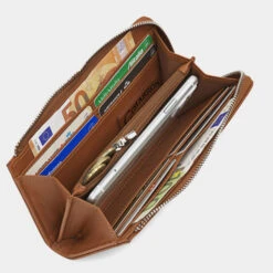 Cartera De Mujer Cimarron Shasta En Polipiel -Almacenamiento De Viaje camel sku 16042417 10490065 xxl