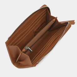 Cartera De Mujer Cimarron Shasta En Polipiel -Almacenamiento De Viaje camel sku 16042417 10500980 xxl