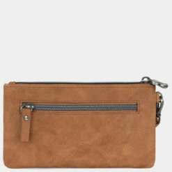 Cartera De Mujer Lois Redwood Color En Piel Pu Bordada Con Asa De Mano -Almacenamiento De Viaje camel sku 16144165 25160806 xxl
