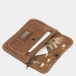 Cartera-Monedero De Mujer Lois Whitney En Piel -Almacenamiento De Viaje camel sku 16144169 43110499 xxl