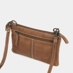 Bolso Bandolera Piel Lois Whitney -Almacenamiento De Viaje camel sku 16144181 15260785 xxl