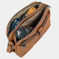 Bolso Bandolera De Mujer/Hombre Lois Redwood En Polipiel -Almacenamiento De Viaje camel sku 16437981 41070982 xxl