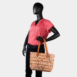 Bolso Shopper Lois Words 20 Bolso Shopper Lois Words -Almacenamiento De Viaje camel sku 16654537 32210550 xxl