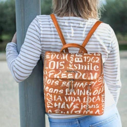 Mochila Lois Words -Almacenamiento De Viaje camel sku 16654539 33400229 xxl