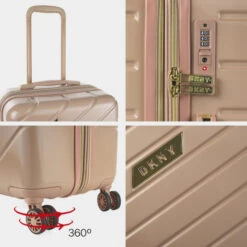 Dkny-411 Maleta Cabina Bias Hs Dkny Dkny-411 Bias Hs -Almacenamiento De Viaje cappuccino sku 16663455 54320228 xxl