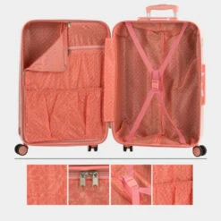 Maletas Mediana Polka Dots Rigida/Blanda Con Capacidad De 0 L 20 Maletas Mediana Polka Dots Rigida/Blanda Con Capacidad De 0 L -Almacenamiento De Viaje coral sku 16438163 19420138 xxl