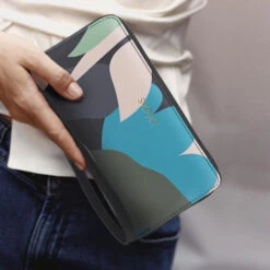 Cartera De Mujer Skpat Zagori En Polipiel -Almacenamiento De Viaje feuilles sku 16565120 04280167 xxl