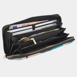 Cartera De Mujer Skpat Zagori En Polipiel -Almacenamiento De Viaje feuilles sku 16565120 04290348 xxl