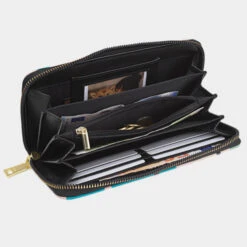 Cartera De Mujer Skpat Zagori En Polipiel -Almacenamiento De Viaje feuilles sku 16565120 04300572 xxl