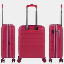 Juego De Maletas (Cabina Y Grande) San Marino En Abs Extensibles Con Capacidad De 152L Con Tsa -Almacenamiento De Viaje fresa sku 16041892 33370727 xxl