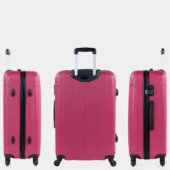 [Juego De 3 Maletas (Cabina, Mediana Y Grande)] Havel Rigida Con Capacidad De L -Almacenamiento De Viaje fresa sku 16322591 43240351 xxl