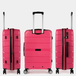 Maletas Mediana Venecia Rigida/Blanda Con Capacidad De 70,6 L -Almacenamiento De Viaje fresa sku 16594202 51050121 xxl