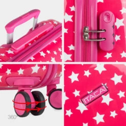 Maleta Cabina Y Neceser Itaca Stars -Almacenamiento De Viaje fucsia sku 16065057 26320392 xxl