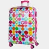 Maleta Mediana Agatha Ruiz De La Prada Happy Agatha Rígida Color Con Capacidad De 60 L -Almacenamiento De Viaje fucsia sku 16265023 10400357 xxl