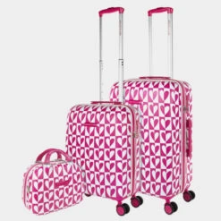 Agatha Ruiz De La Prada Maletas Mediana Mirror Rigida Con Capacidad De L